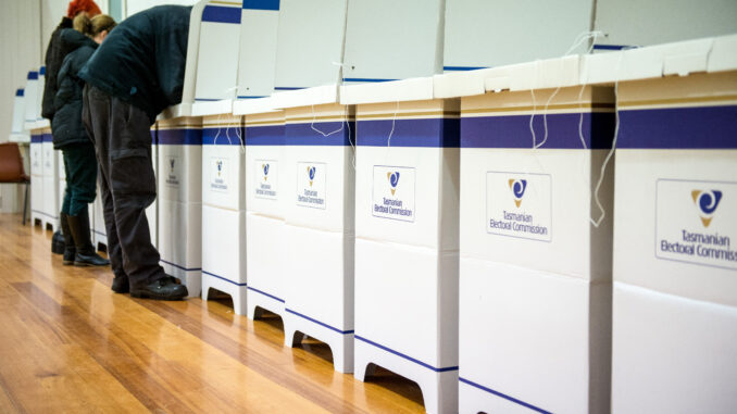 Tasmanian Electoral Commission voting