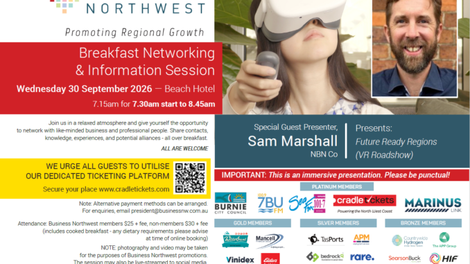 NBN Co breakfast flyer