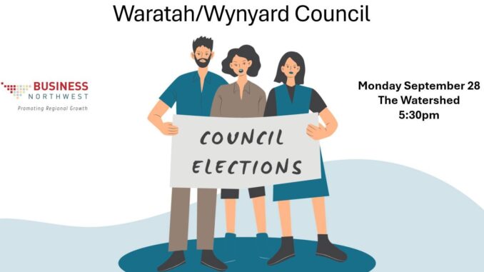 Waratah/Wynyard Candidate Forum poster